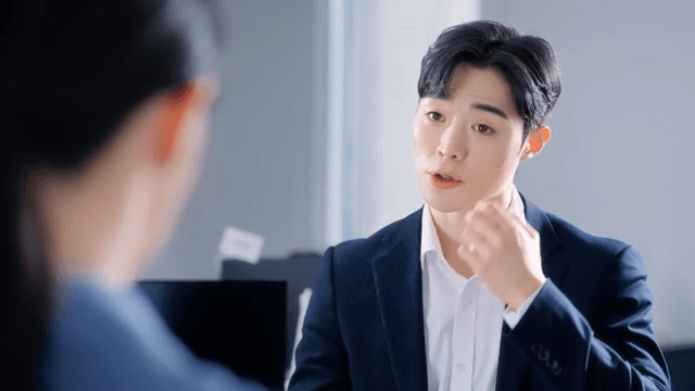 Angry man scolding his subordinates