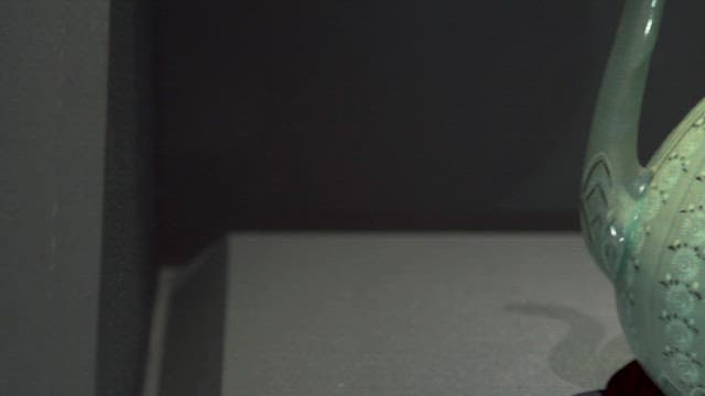 Close-up of a Traditional Ceramic Pot