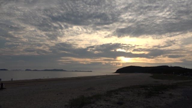 Serene Sunset at the Beach