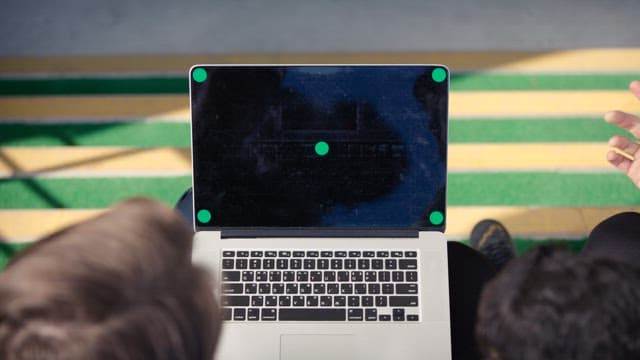 People interacting with a computer