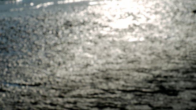 Gentle waves on a calm river