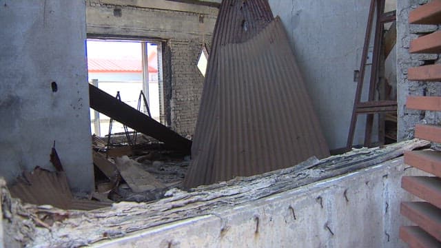 Concrete Remains of a Collapsed Structure