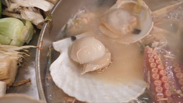Samgyetang with Various Seafood