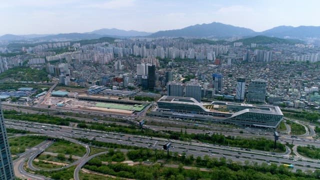 Busy Traffic and Dense Cityscapes