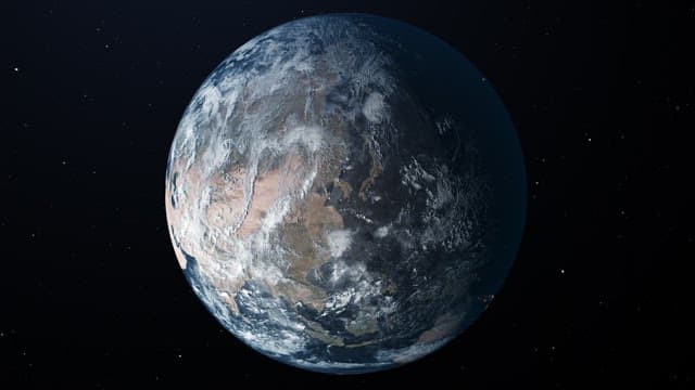 Planet Earth Viewed From Space