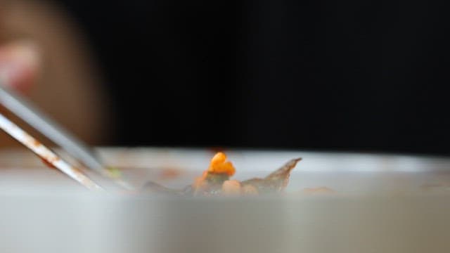 Chopstick of Deliciously Mixed Red Jjolmyeon