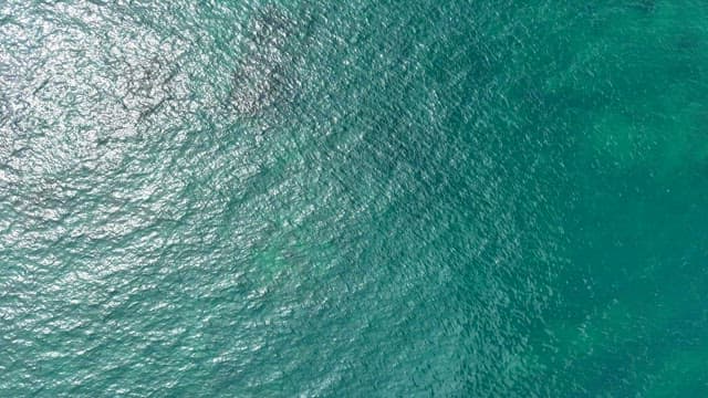 Coastal area with clear blue water