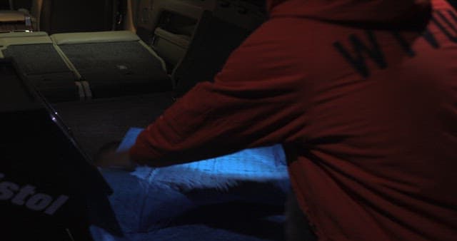 Preparing a Car for Nighttime Rest