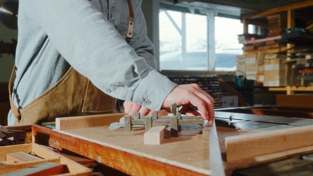 Artisan Precision in Woodwork Craftsmanship