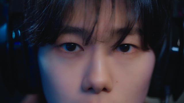 Man Immersed in a Game Wearing a Headset