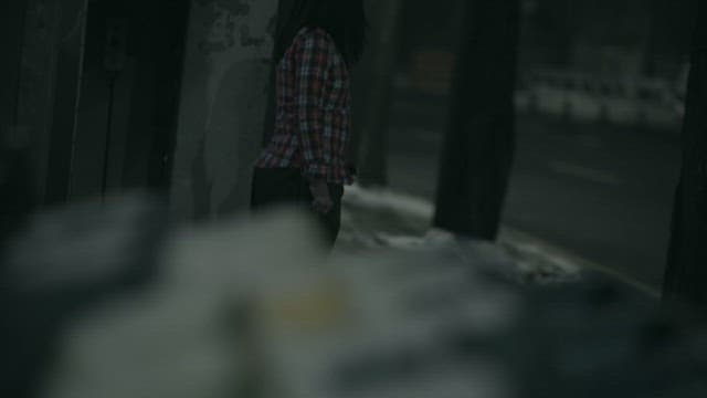 Two People Met in a Dark Alleyway