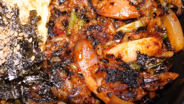 Spicy Fried Rice to Eat After a Meal