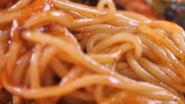 Noodle in Hot and Spicy Gamjatang