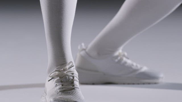 Fencer's Fancy Steps During a Practice