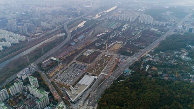 Busy Urban Landscape