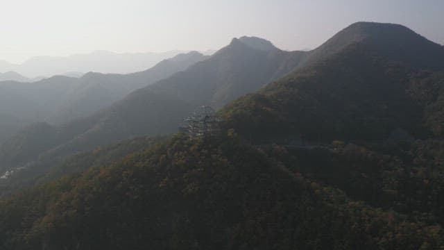 Magnificent Green Mountains and Skywalk