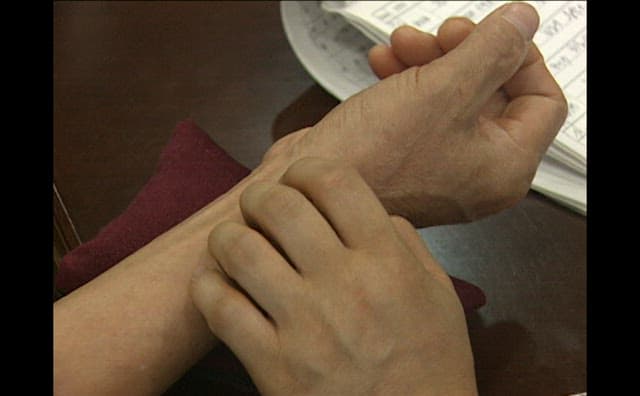 Doctor's Hand Taking a Patient's Pulse