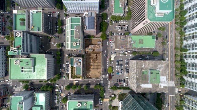 View of the City from Above
