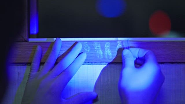 Taking Criminal's Fingerprints for Crime Investigation