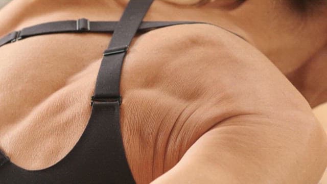 Person Exerciseing Arms Wearing Sportswear