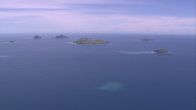 Tranquil tropical islands