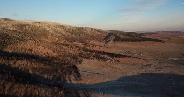 Expansive mountain landscape
