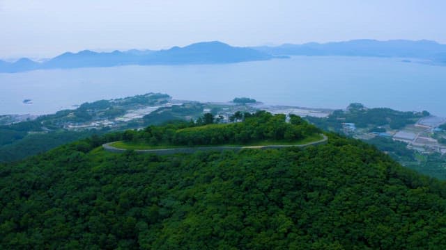 Observatory Carved Out of the Top of a Hill