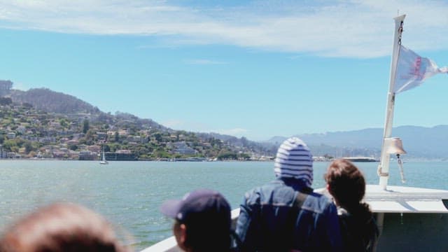Passengers Enjoying a Scenic Boat Ride