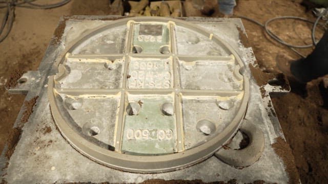 Metal casting mold preparation process