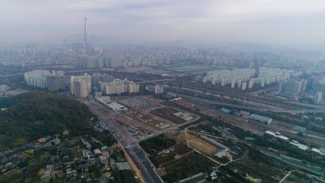 Dense Urban Cityscape