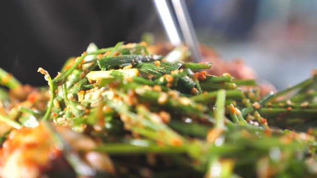 Spicy Stir-Fried Octopus with Lots of Chives