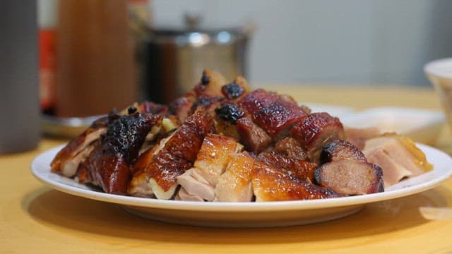 Crispy Roasted Pork Dish