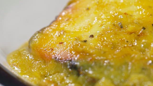 Appetizing Tuna Steak with Sauce