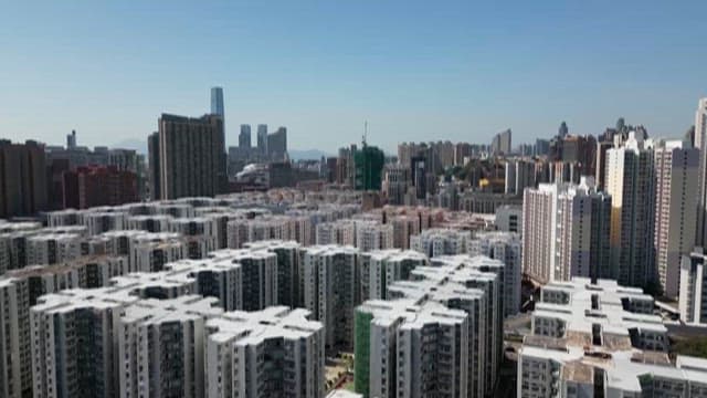 Expansive Aerial View of Dense Cityscape