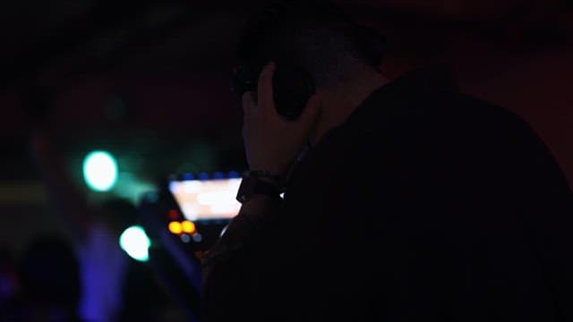 DJ Performance Creating an Exciting Atmosphere