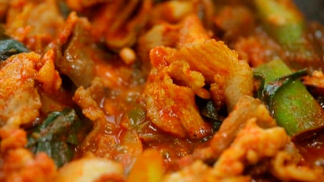 Spicy Stir-Fried Dish