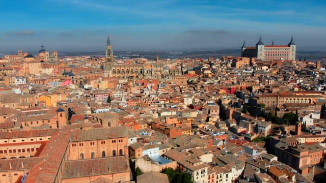 View of a historic Toledo