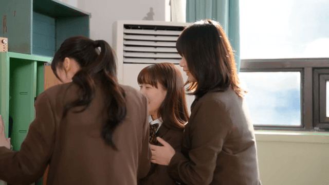 Student caught secretly putting letters in locker