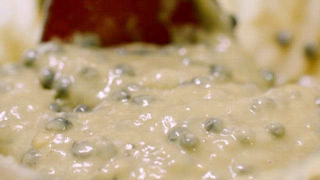 Preparing Batters with Caviar in Kitchen