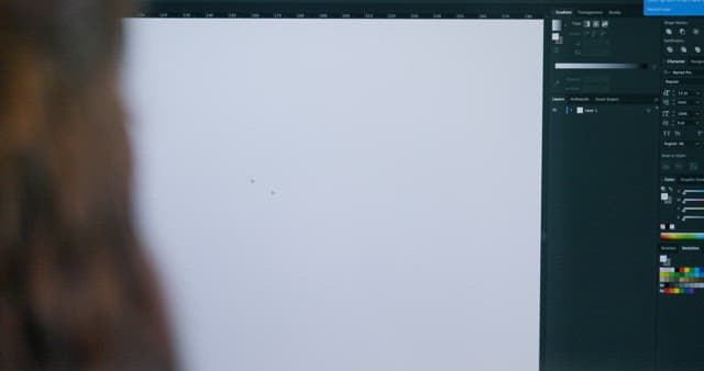 Designer Using a Design Program