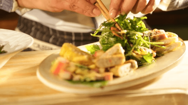 Seasoned Spring Vegetables Arranged Neatly on a Plate
