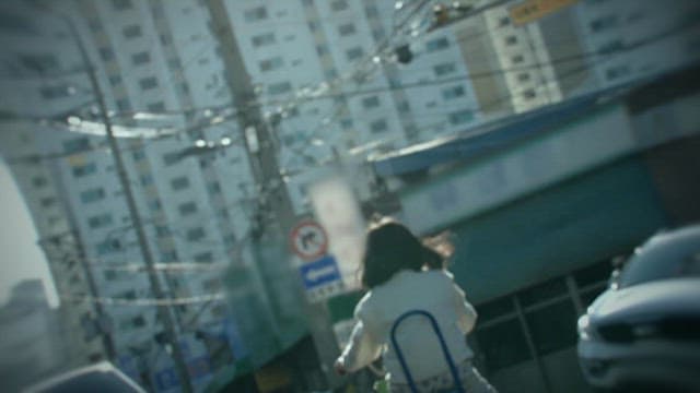 Child Cycling in an Urban Neighborhood