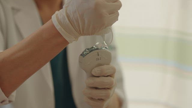 Ultrasound Examination in a Medical Setting