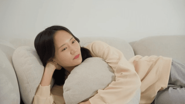 Comfortable Relaxation on a Cozy Couch