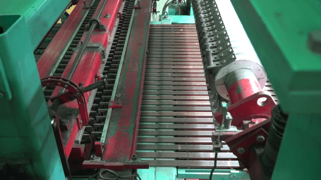 Brick manufacturing process in a factory