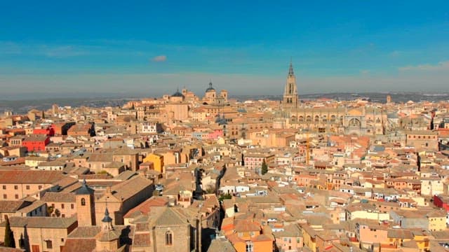 Toledo with iconic architecture