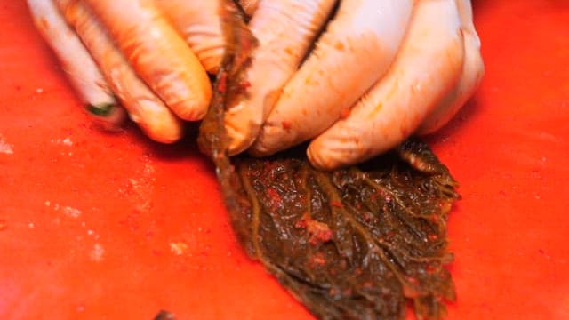 Hot and Hearty Kimchi Rolled Tofu Stew