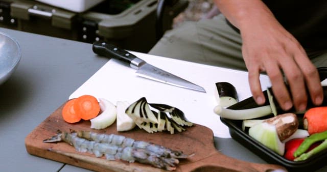 Preparing Vegetables for Cooking