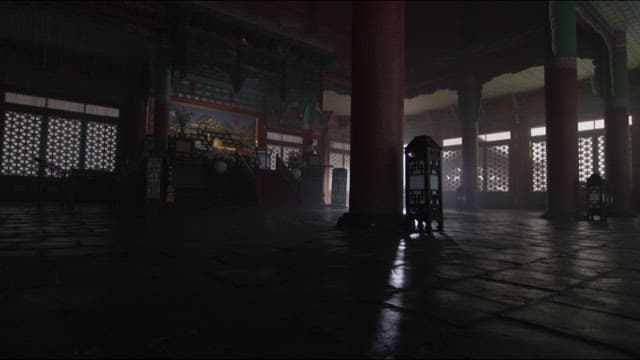 King and Eunuch in an Old Palace