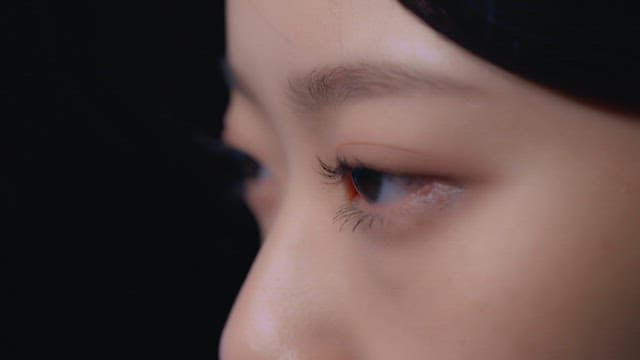 Young Woman's Side Profile